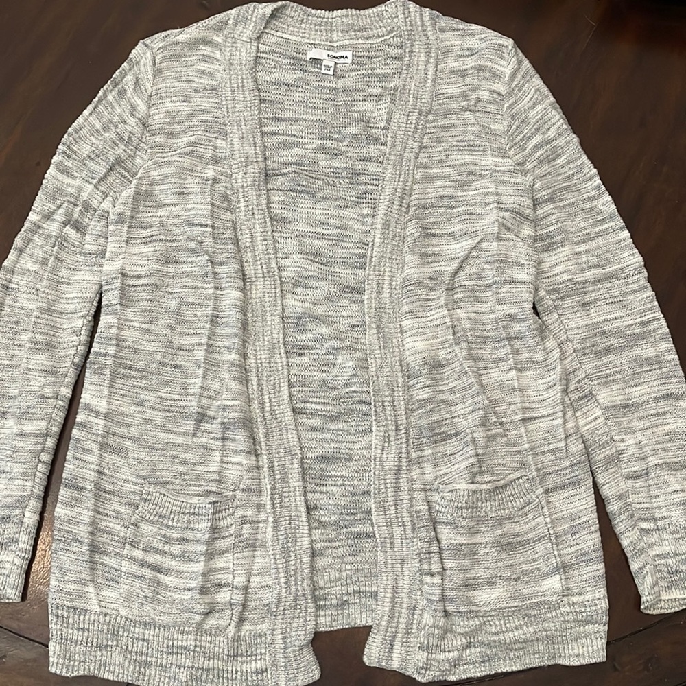 Gray Cardigan